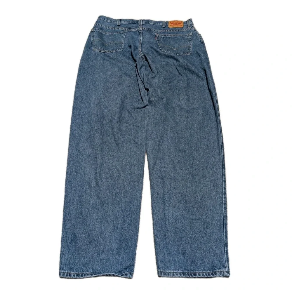 Levi's 550‎ Jeans Mens 42x36 Blue Relaxed Fit  Denim Big Tall Medium Wash Pant